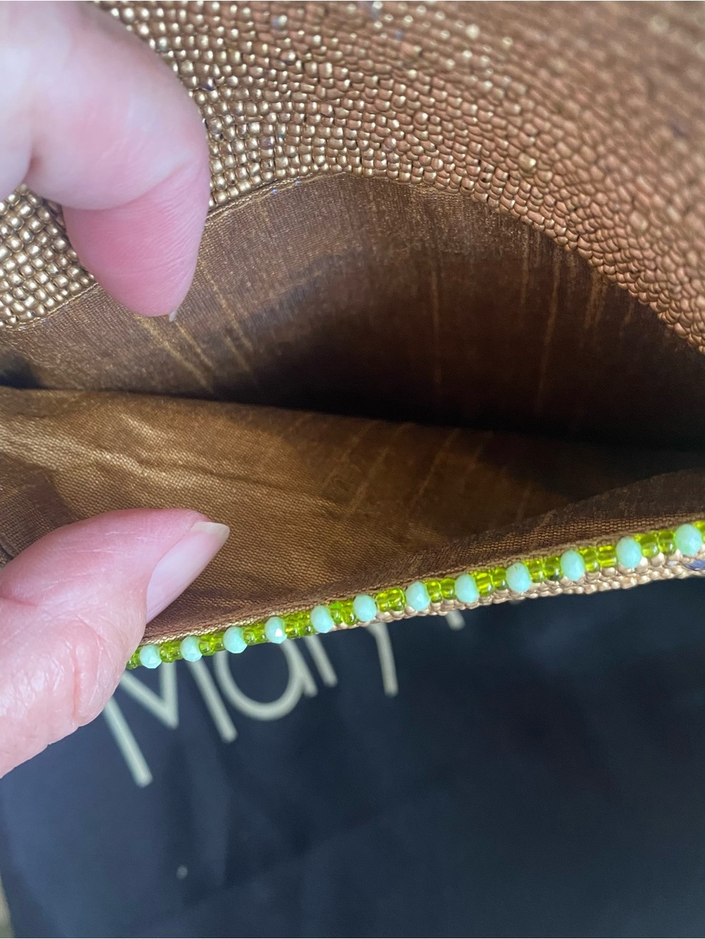 Mary Frances Pretty Parrot Beaded Crossbody Bag - Picture 8 of 15